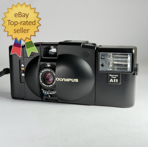 Film camera olympus - film, black