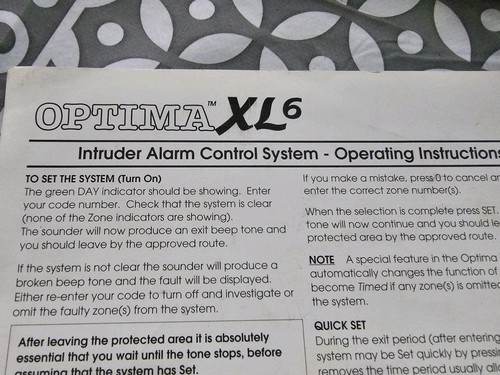 Rare optima xl6 alarm - rare,
