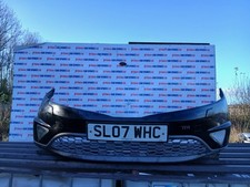 HONDA CIVIC HATCHBACK 5DR MK8 2007 BLACK FRONT BUMPER MARKS