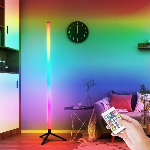 Music sync rgb led floor - floor, lamp