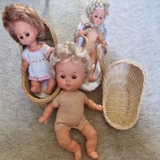 Vintage Plastic 70s Dolls Very