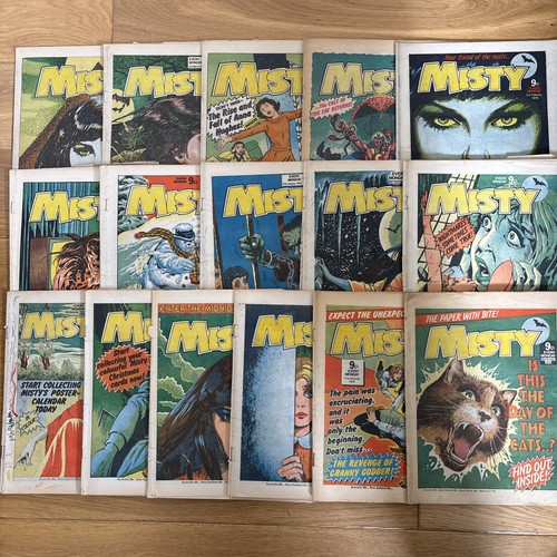 Vintage misty comics - misty,