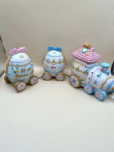 Hand painted porcelain easter - hand,