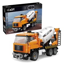 CaDa Bricks Mini Engineering Mixer Truck | Hobby Model Brick Kit