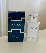 Kouros Yves Saint Laurent 50ml Empty Spray Bottle & Box.(BOTTLE IS EMPTY)     