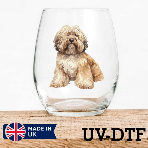 Havanese dog 8pcs dtf - havanese,