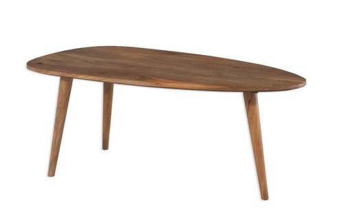 Coffee table mango wood retro - coffee,