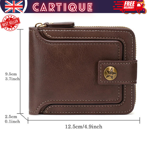 Mens genuine leather wallet - mens,