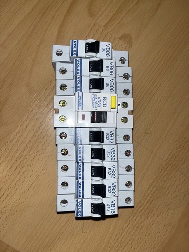 Volex circuit breakers rcd - circuit, &
