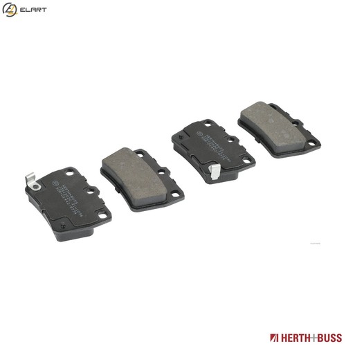 Brake pad set disc - set,
