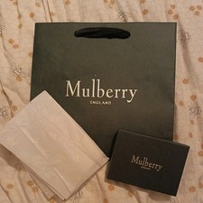 Mulberry Gift Bag, gift box and tissue paper