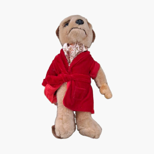 Plush meerkat soft toy wearing - plush,