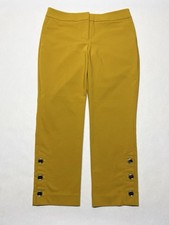 Ann Taylor Yellow Artsy Button