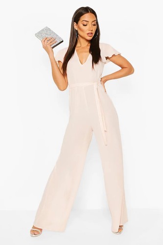 Boohoo angel sleeve jumpsuit - boohoo,