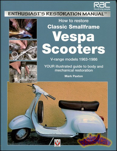 Vespa scooter restoration - vespa,