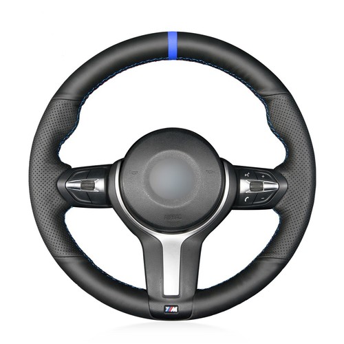 Custom leather steering wheel - leather,