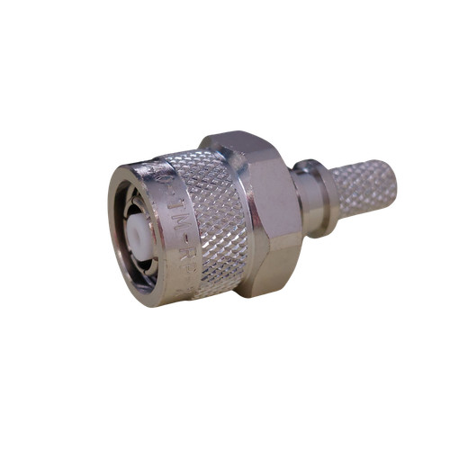Tnc male plug straight - male, rp