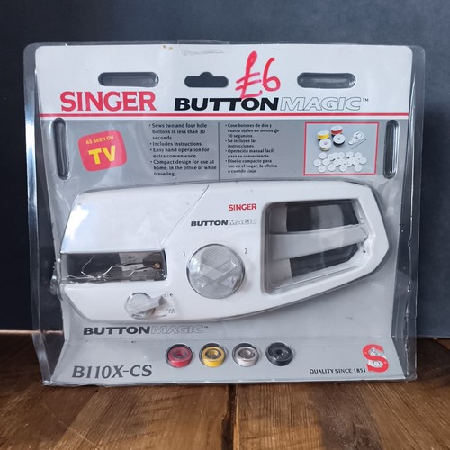 Singer button magic hand held - singer,
