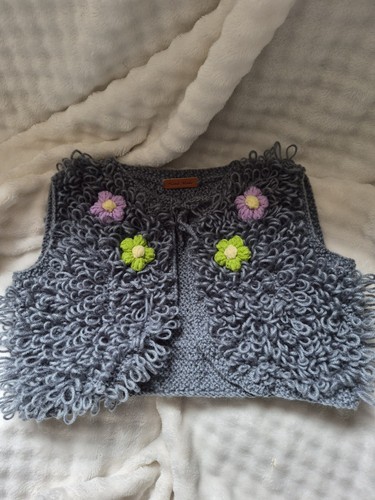 Handknit bolero style girls - style,
