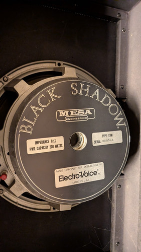 Electro voice black shadow - electro-voice, 12"