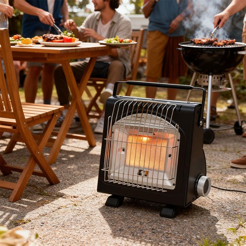 Camping gas cooker - camping, heater