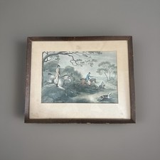 fox hunting painting by samuel howitt 1808