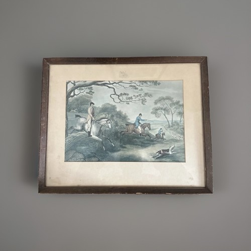 Fox hunting painting - hunting, by