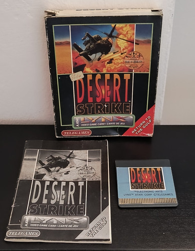 Atari lynx desert strike - desert,