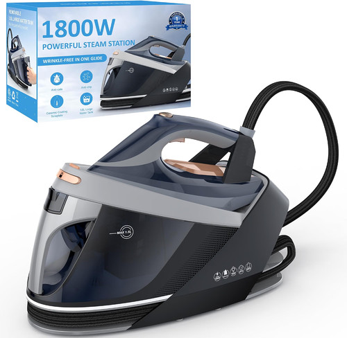 Levoora 1800w steam station - 1800w,