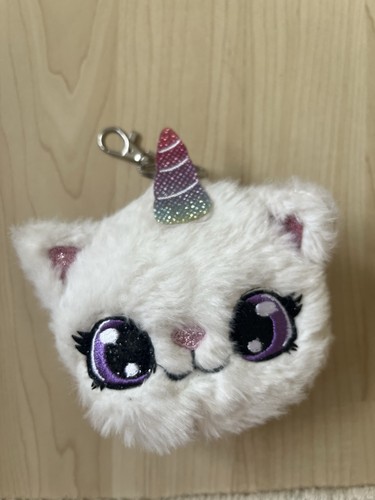 White fluffy cute cat - white,