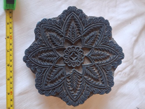 Indian wood printing blocks