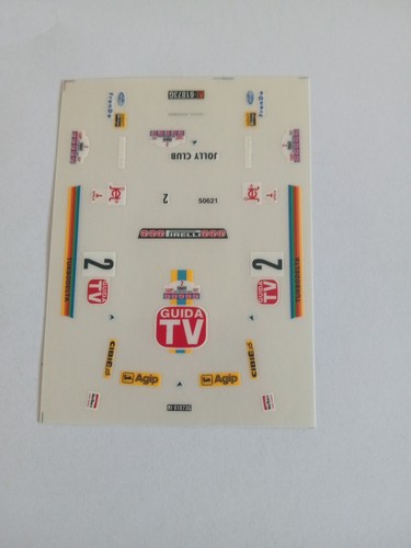 Decals alfa romeo - 1/43,