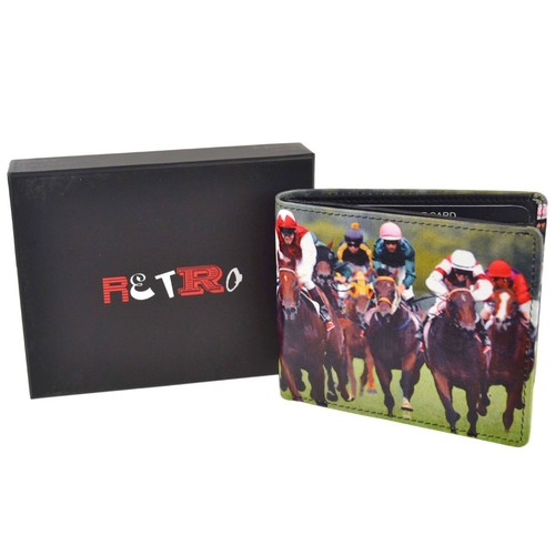 Mens leather horse racing - leather,