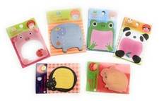 6 Animal Shape Novelty Sticky