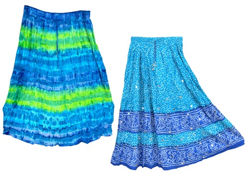Summer long skirt boho hippy - long,