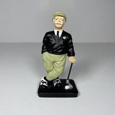 Old Man Grandad Golfer Statue