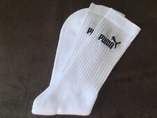 MENS COTTON ANTI BACTERIAL SPORT SOCKS HIGH QUALITY PUMA CREW LONG COMFORT RIB