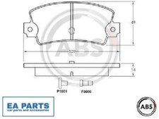 Brake Pad Set, disc brake for