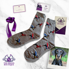DOBERMAN SUPERHERO SOCKS