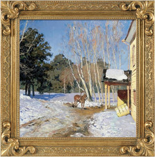 Antique Gold 12X12 Canvas