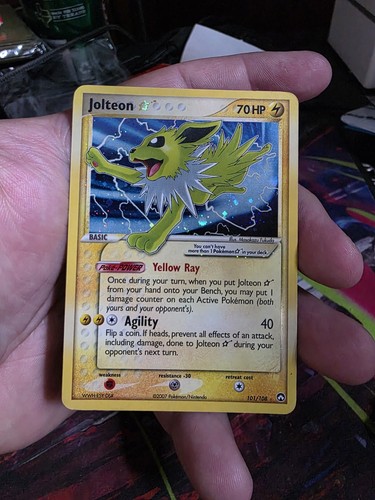 Jolteon gold star holo ultra - star,