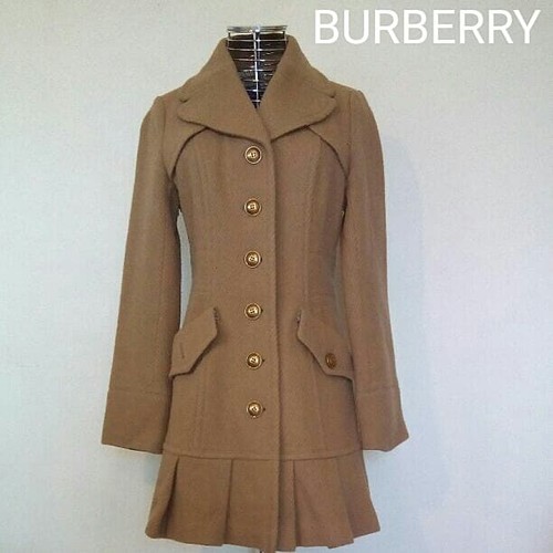 Burberry camel coat wool - burberry,