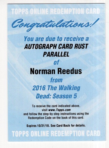 Walking dead season redeemed - dead, 5