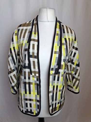 Zara woven geometric kimono - zara,