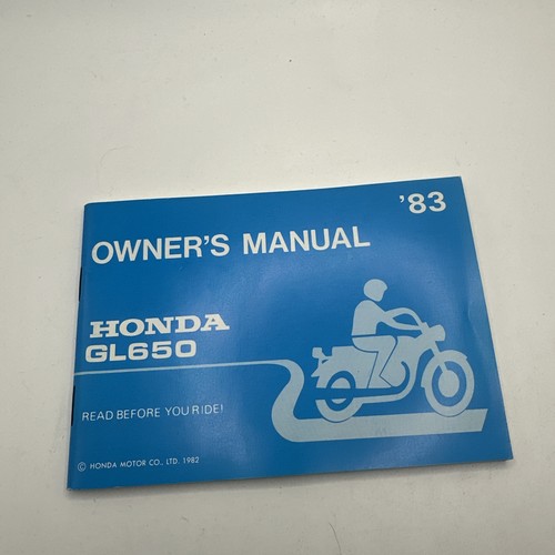 New old stock 1983 honda - stock, gl650