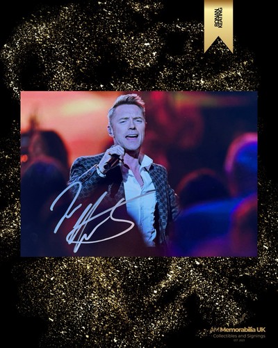 Ronan keating hand signed - hand,
