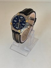 Aerospace Breitling repetition Minutes  Titanium with Black Leather Strap