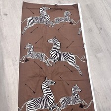 SCALAMANDRE ZEBRAS MASAI BROWN