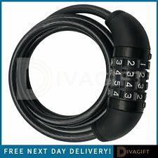 BIKE LOCK HEAVY DUTY STRONG FOR CYCLE MOTORCYCLE MOTORBIKE COMBINATION SECURITY