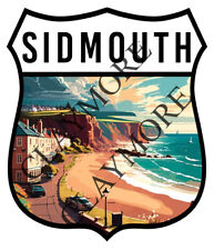 Sidmouth devon car sticker